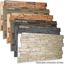 Faux Wood Wall Paneling Stone Siding