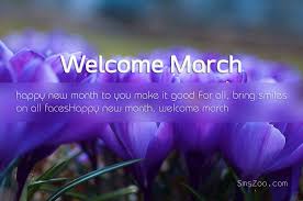 Image result for happy new month march