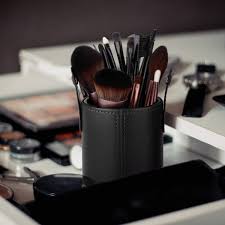 makeup brush storage box holder