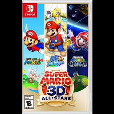 Nintendo switch card case features: Super Mario 3d All Stars Nintendo Switch Gamestop