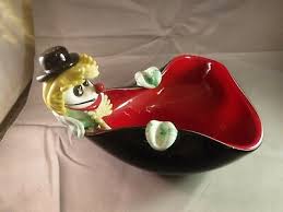 Vintage Murano Hand Blown Glass Clown