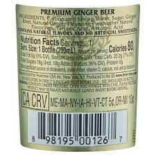 fever tree ginger beer 6x4 200ml pack