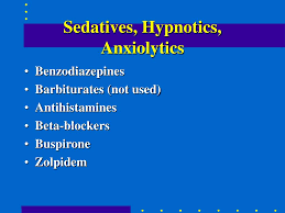 ppt sedative hypnotic anxiolytics