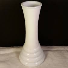 Milk Glass Beehive Bud Vase Vintage