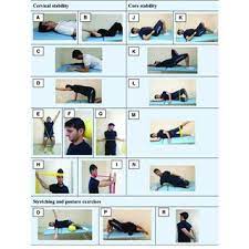cervical and core ility exercise