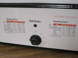 Lot Betty Crocker Large Roaster Over Appliance W Chart