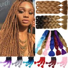 Braids (also referred to as plaits) are a complex hairstyle formed by interlacing three or more strands of hair. Uk 5 Packs Jumbo Hair Extensions Kanekalon Braiding Hair Twist Braids For Human Ebay