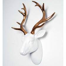 Stags Head Wall Mount Decoration