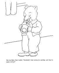 It is one of the most popular fairy tales in the world. Goldilocks And The Three Bears Coloring Pages Goldilocks Ate Coloring Home