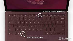 To take a quick screenshot of the active window, use the keyboard shortcut alt + prtscn. Surface Laptop 2 Tip How To Screenshot On Surface Laptop 2 Surfacetip