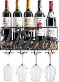 mkz s wall mounted wine rack