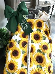 Baby Car Seat Cover Sunflower Fl