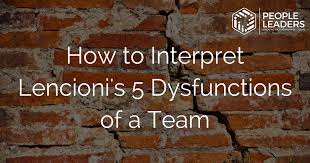 Download or read online the five dysfunctions of a team full in pdf, epub and kindle. How To Interpret Lencioni S 5 Dysfunctions Of A Team