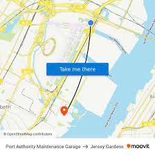 port authority maintenance garage to