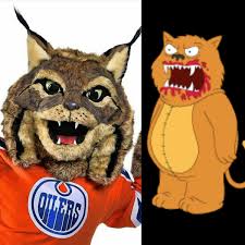 Check out our mega mascot cam. The Canadian Game On Twitter This Is Hunter The Edmonton Oilers First Ever Mascot There Are Going To Be Some Terrified Children At Rogers Place This Year Https T Co Dhja5ppfol