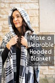 how to make a wearable blanket cozy