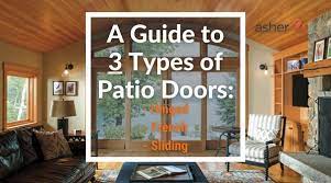 Types Of Patio Doors Hinged French