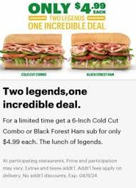 cold cut combo or black forest ham
