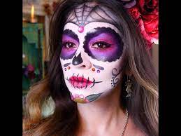 sugar skull makeup tutorial dia de