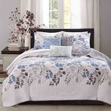 3 piece bedding quilt coverlets navy