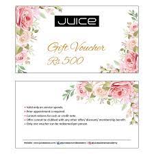 juice gift card juice salons