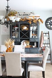 cozy fall dining room decor clean and