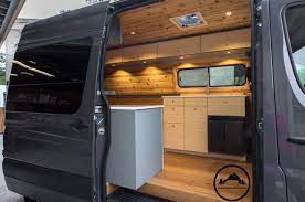 3 common issues with the ford econoline for van life Newly Converted Sprinter Van By Townsend Travel Trailers Cedar Walls Bamboo Cabinets And A Conve Camper Van Conversion Diy Sprinter Van Camper Promaster Van