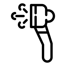 Small Steam Cleaner Icon Outline Small