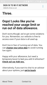 How to run with your phone reddit. Three Not Letting Me Sign In To A Wifi Network Because I Ve Run Out Of Mobile Data Assholedesign