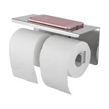 Ottimo Chrome Double Toilet Paper