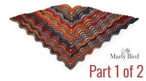 bernat lacy crochet shawl pattern