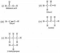 give the structural formula for the