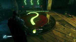 Find all of their locations to complete riddler's challenges and to lock him up in gcpd. Batman Arkham Knight Side Mission Riddler S Revenge Guide Videos Pics Gamerevolution