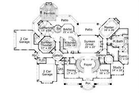 Luxury House Plan 5 Bedrms 6 5 Baths