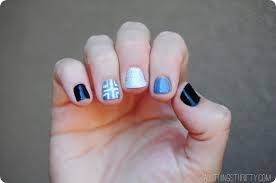 Freshen up your favorite shades with a streak of silver. Black Charcoal White And Silver Nail Designs All Things Thrifty