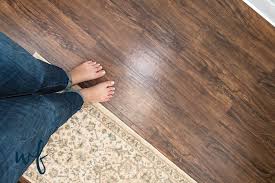 vinyl floors in laundry room makeover