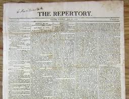 1807 newspaper w aaron burr trial for