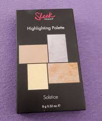 test highlighter sleek makeup