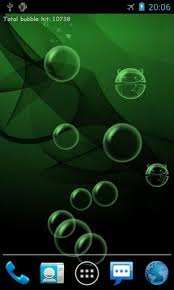 bubble live wallpaper for android