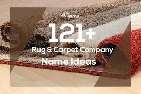 121 catchy rug carpet company names