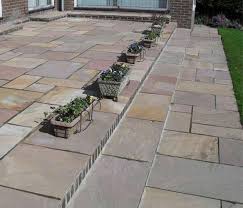 Sandstone Patio Paving For Deck