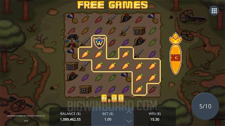 Napoleon vs Rabbits (Blue Guru Games) Slot Review & Demo