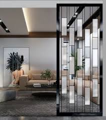 Gco Matte Black Partition In Iron With