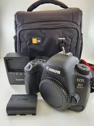 canon eos 6d mark ii dslr camera body