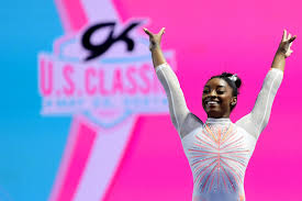 American simone biles wins her 25th medal at the world championships in stuttgart with gold in simone biles performs two moves which no woman has ever completed before, having them both. Simone Biles Makes History As First Woman To Ever Land Yurchenko Double Pike Because I Can Teen Vogue