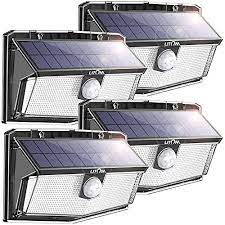 litom 300 led solar wall lights outdoor