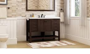 Upgrade your bathroom with a vanity or some new bathroom furniture. Bathroom Vanities Vanity Tops Vanities Tops Accessories More Lowe S Canada
