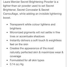 laura mercier secret brightening powder