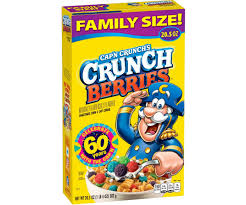 captain crunch cereal nutrition facts