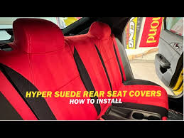 Rear Seat Covers For Civic Type R Fk8